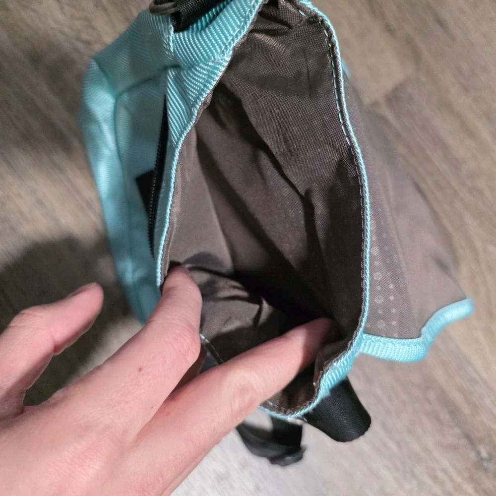 Columbia Teal Blue Crossbody Travel Bag‎ Small Messenger Pouch Adjustable Strap